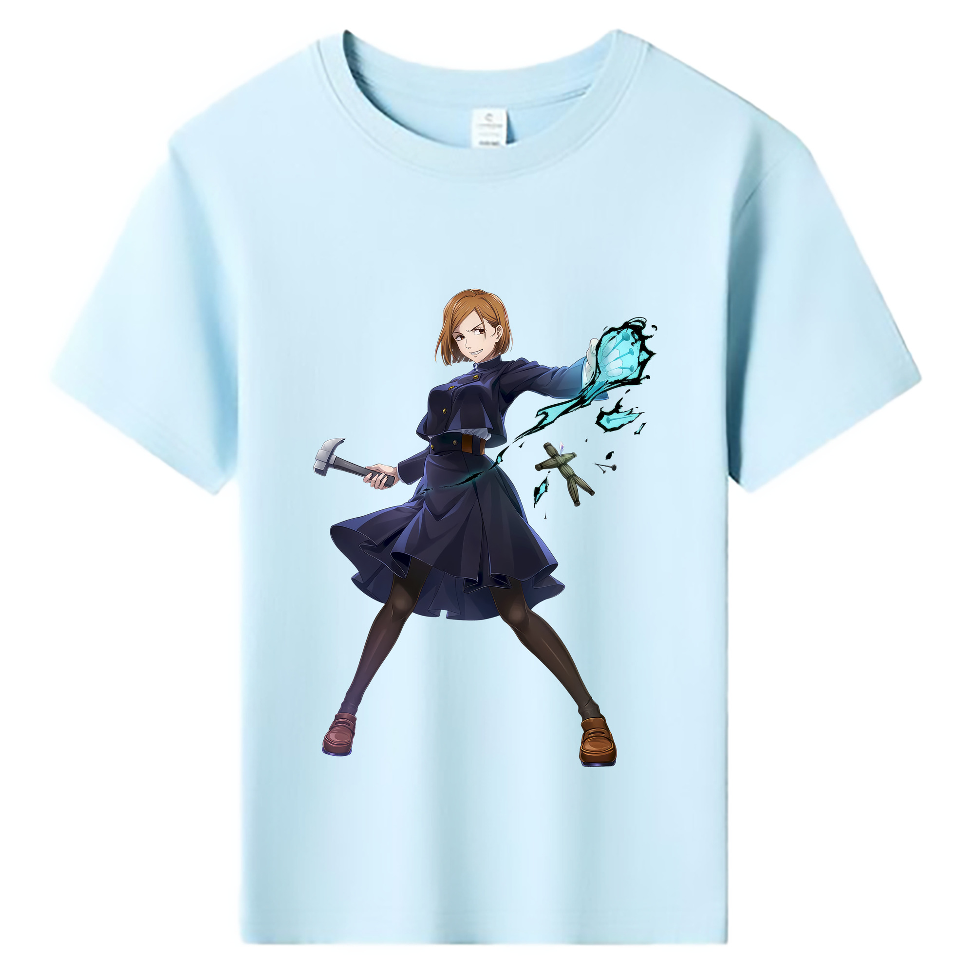 （画像用） 呪術廻戦 Jujutsu Kaisen 綿100％キッズTシャツ（フロントプリント）